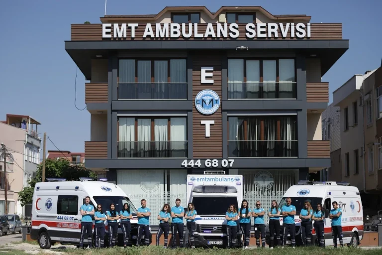 EMT Ambulans yönetim binası VRF klima uygulaması EMT Ambulans yönetim binası VRF klima uygulaması